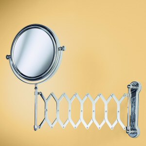 HIB Magnifying Bathroom Mirror