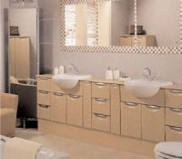 Modular bathroom furniture Apollo Messina