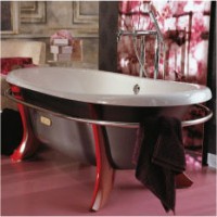 Roca Eliptico cast iron bath