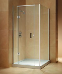 Matki Illusion corner door with side panel