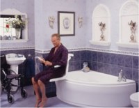 Aires assisted corner bath