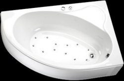 Azure Bronte Whirlpool Bath
