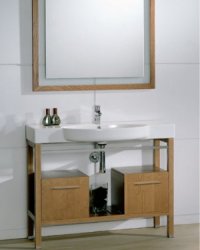 Stand Alone bathroom furniture Royo Geo 100